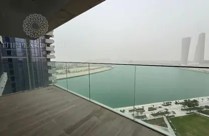 شقة - 2 غرف نوم - 4 حمامات للايجار في برج سيف لوسيل 1 - سيف لوسيل - مدينة اللسيل - الوسيل