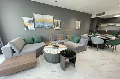 شقة - 2 غرف نوم - 3 حمامات للايجار في عرض البوليفارد - مدينة الياسمين - الوسيل