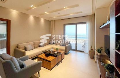Apartment - 2 Bedrooms - 2 Bathrooms for rent in Y Tower 14 - Marina District - Lusail