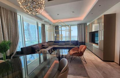 Apartment - 1 - 2 for rent in Lusail Marina Heights - Marina District - Lusail