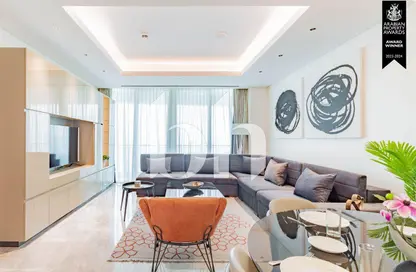 Apartment - 1 Bedroom - 2 Bathrooms for rent in Lusail Residence - Marina District - Lusail