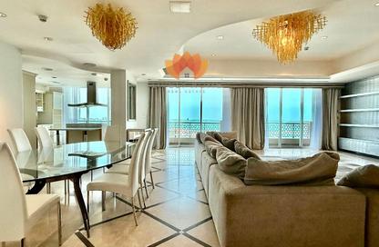 Apartment - 4 - 7 for rent in Viva Central - Viva Bahriyah - The Pearl Island - Doha