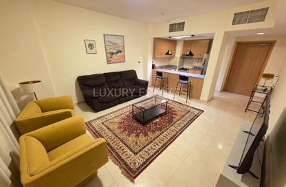 Apartment - 1 Bedroom - 2 Bathrooms for rent in Piazza 2 - La Piazza - Fox Hills - Lusail Apartment - 1 Bedroom - 2 Bathrooms for rent in Piazza 2 - La Piazza - Fox Hills - Lusail