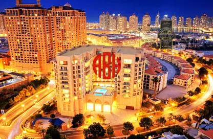 Apartment - 3 Bedrooms - 4 Bathrooms for sale in Danat Qatar - Porto Arabia - The Pearl Island - Doha