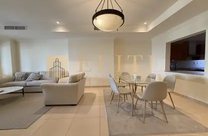 Apartment - 1 Bedroom - 2 Bathrooms for rent in East Porto Drive - Porto Arabia - The Pearl Island - Doha