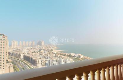 Apartment - 2 - 3 for rent in Tower 31 - Porto Arabia - The Pearl Island - Doha