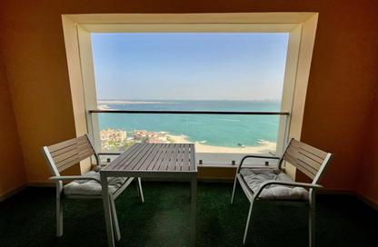 Apartment - 1 Bedroom - 2 Bathrooms for rent in Al Mutahidah Tower - Viva Bahriyah - The Pearl Island - Doha