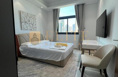 Apartment - 2 - 3 for rent in Lusail Marina Heights - Marina District - Lusail