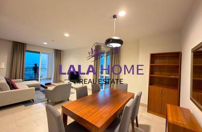 Apartment - 2 Bedrooms - 3 Bathrooms for rent in Bilal Pearl Suites - Viva Bahriyah - The Pearl Island - Doha
