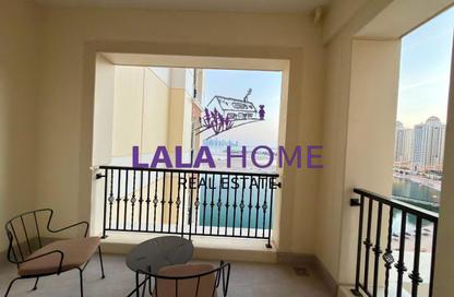 Apartment - 2 Bedrooms - 3 Bathrooms for rent in Bilal Pearl Suites - Viva Bahriyah - The Pearl Island - Doha Apartment - 2 Bedrooms - 3 Bathrooms for rent in Bilal Pearl Suites - Viva Bahriyah - The Pearl Island - Doha
