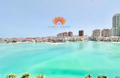 Apartment - 1 Bedroom - 2 Bathrooms for rent in Crystal Residence - Gewan Island - The Pearl Island - Doha