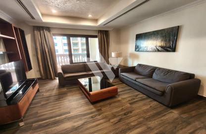 Apartment - 1 - 2 for rent in Tower 20 - Porto Arabia - The Pearl Island - Doha