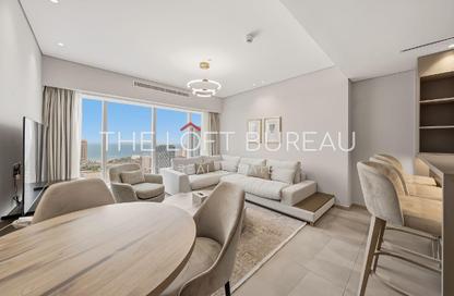 Apartment - 1 Bedroom - 2 Bathrooms for rent in West Bay Tower - West Bay - West Bay - Doha