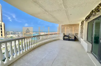 Apartment - 3 Bedrooms - 2 Bathrooms for rent in West Porto Drive - Porto Arabia - The Pearl Island - Doha