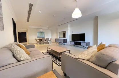 شقة - غرفة نوم - 2 حمامات للايجار في طريق بورتو الشرقي - بورتو أرابيا - جزيرة اللؤلؤة - الدوحة