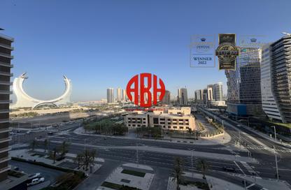 Apartment - 1 Bedroom - 2 Bathrooms for rent in Lusail Marina Heights - Marina District - Lusail Apartment - 1 Bedroom - 2 Bathrooms for rent in Lusail Marina Heights - Marina District - Lusail