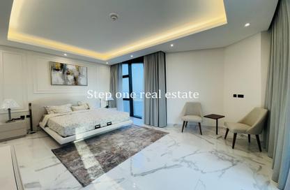 Apartment - 2 Bedrooms - 3 Bathrooms for rent in Lusail Marina Heights - Marina District - Lusail