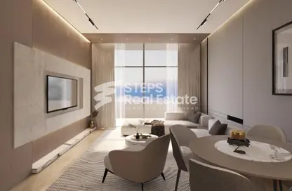 Apartment - Studio - 1 Bathroom for sale in JMJ Waterfront Residences - Waterfront Residential - The Waterfront - Lusail
