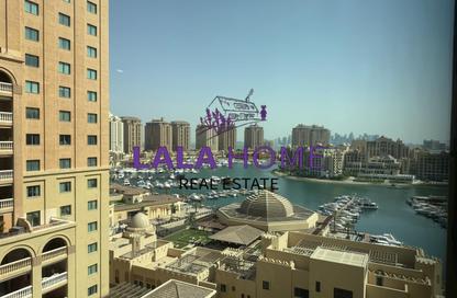 Apartment - 1 Bedroom - 2 Bathrooms for rent in East Porto Drive - Porto Arabia - The Pearl Island - Doha
