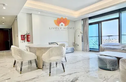 Apartment - 2 Bedrooms - 3 Bathrooms for rent in Marina Tower 23 - Marina District - Lusail