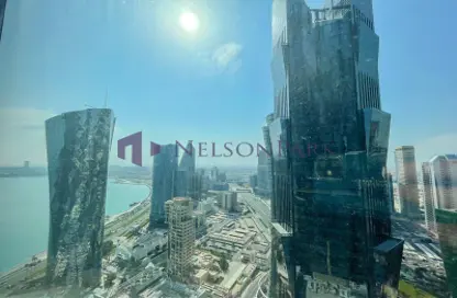 Office Space - 1 Bedroom - 1 Bathroom for sale in Palm Tower B - Palm Towers - West Bay - Doha