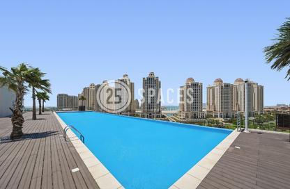 Apartment - 1 Bedroom - 2 Bathrooms for rent in Viva East - Viva Bahriyah - The Pearl Island - Doha Apartment - 1 Bedroom - 2 Bathrooms for rent in Viva East - Viva Bahriyah - The Pearl Island - Doha