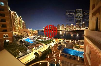 Apartment - 1 Bedroom - 2 Bathrooms for rent in Viva West - Viva Bahriyah - The Pearl Island - Doha