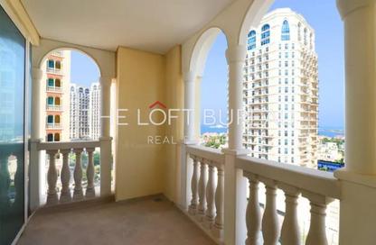 Apartment - 1 Bedroom - 2 Bathrooms for rent in Viva West - Viva Bahriyah - The Pearl Island - Doha