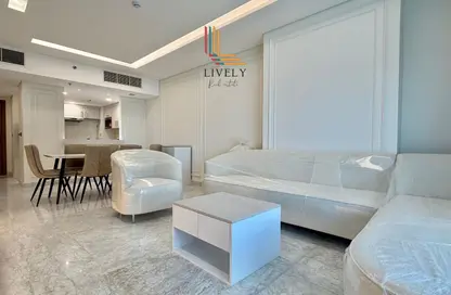 Apartment - 2 Bedrooms - 4 Bathrooms for rent in Lusail Residence - Marina District - Lusail