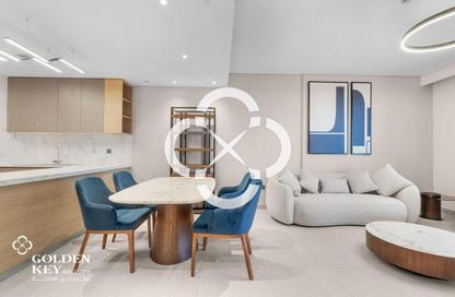 Apartment - 1 Bedroom - 2 Bathrooms for rent in Lusail Marina Heights - Marina District - Lusail
