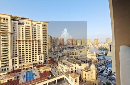 شقة - غرفة نوم - 2 حمامات للايجار في طريق بورتو الشرقي - بورتو أرابيا - جزيرة اللؤلؤة - الدوحة