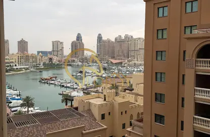 Apartment - 1 Bedroom - 2 Bathrooms for rent in East Porto Drive - Porto Arabia - The Pearl Island - Doha