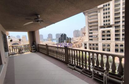 Apartment - 1 - 2 for rent in Tower 7 (Ferrari Tower) - Porto Arabia - The Pearl Island - Doha