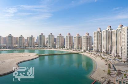 Apartment - Studio - 1 for rent in Tower 19 - Viva Bahriyah - The Pearl Island - Doha
