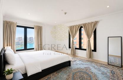 Apartment - 3 Bedrooms - 4 Bathrooms for sale in West Porto Drive - Porto Arabia - The Pearl Island - Doha Apartment - 3 Bedrooms - 4 Bathrooms for sale in West Porto Drive - Porto Arabia - The Pearl Island - Doha