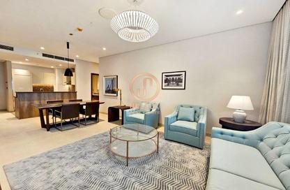 Apartment - 2 - 4 for rent in Lusail Marina Heights - Marina District - Lusail