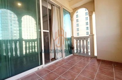 Apartment - 1 Bedroom - 1 Bathroom for rent in Viva West - Viva Bahriyah - The Pearl Island - Doha