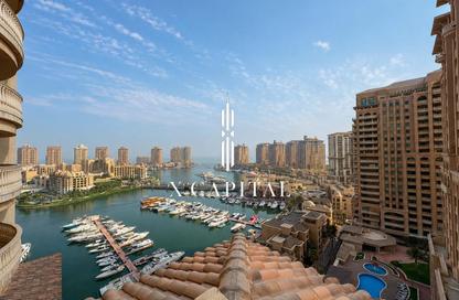Apartment - 2 - 3 for sale in Tower 10 - Porto Arabia - The Pearl Island - Doha Apartment - 2 - 3 for sale in Tower 10 - Porto Arabia - The Pearl Island - Doha