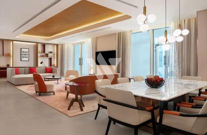 Hotel Apartments - 3 Bedrooms - 4 Bathrooms for rent in West Bay Tower - West Bay - West Bay - Doha