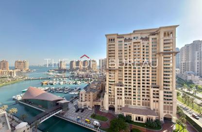 Apartment - 2 Bedrooms - 3 Bathrooms for rent in West Porto Drive - Porto Arabia - The Pearl Island - Doha Apartment - 2 Bedrooms - 3 Bathrooms for rent in West Porto Drive - Porto Arabia - The Pearl Island - Doha