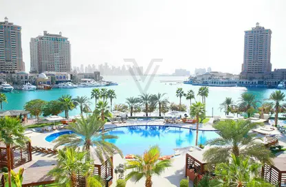 شقة - 2 غرف نوم - 4 حمامات للبيع في The St. Regis Marsa Arabia Island - Marsa Arabia - جزيرة اللؤلؤة - الدوحة