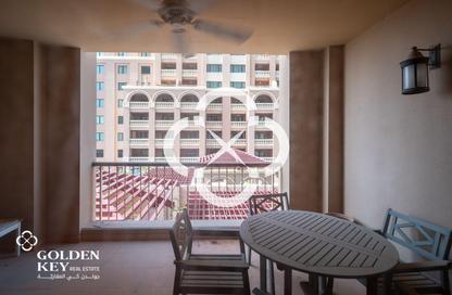 Apartment - 1 Bedroom - 2 Bathrooms for rent in West Porto Drive - Porto Arabia - The Pearl Island - Doha Apartment - 1 Bedroom - 2 Bathrooms for rent in West Porto Drive - Porto Arabia - The Pearl Island - Doha