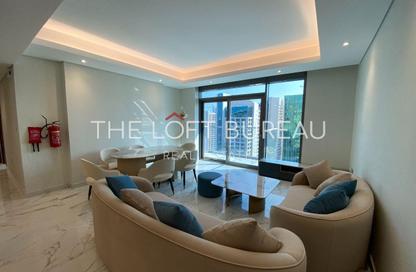 Apartment - 2 Bedrooms - 3 Bathrooms for rent in Marina Tower 23 - Marina District - Lusail
