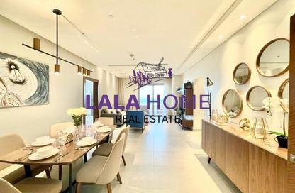 Apartment - 2 - 3 for rent in Lusail Marina Heights - Marina District - Lusail