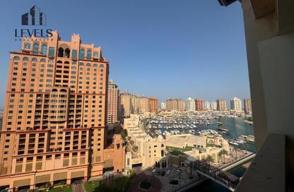 Apartment - 2 Bedrooms - 3 Bathrooms for rent in East Porto Drive - Porto Arabia - The Pearl Island - Doha