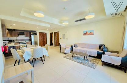 Apartment - 1 Bedroom - 2 Bathrooms for rent in Lusail Marina Heights - Marina District - Lusail
