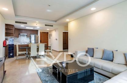 Apartment - 2 - 2 for rent in City Avenue Building C - City Avenue - Al Erkyah City - Lusail