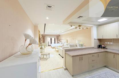 Apartment - Studio - 1 Bathroom for rent in West Porto Drive - Porto Arabia - The Pearl Island - Doha Apartment - Studio - 1 Bathroom for rent in West Porto Drive - Porto Arabia - The Pearl Island - Doha