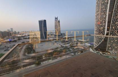 Apartment - 2 - 4 for rent in Lusail Marina Heights - Marina District - Lusail