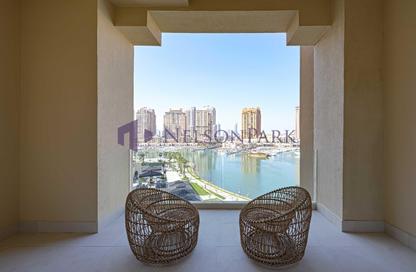 Apartment - 1 Bedroom - 2 Bathrooms for rent in The St. Regis Marsa Arabia Island - Marsa Arabia - The Pearl Island - Doha